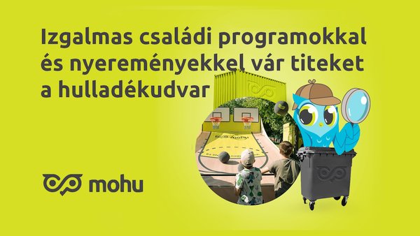 Családi fesztivál a hulladékudvarokban