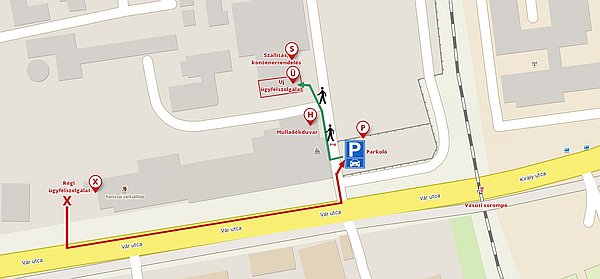 Nagykanizsai ügyfélszolgálat új helyre költözött